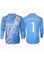 Real Madrid Thibaut Courtois #1 Målvakt Replika Hemmakläder 2024-25 Långärmad